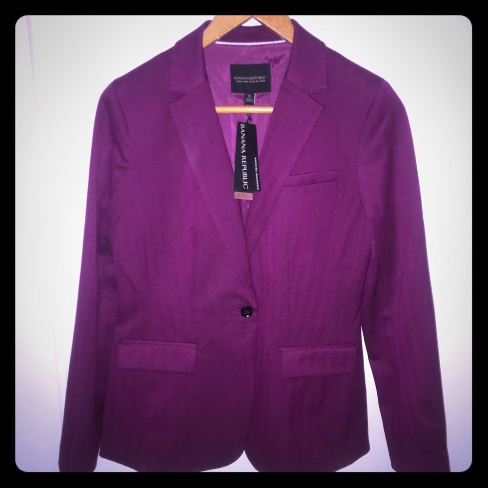 Banana Republic Blazer. Long and Lean size 6. NWT